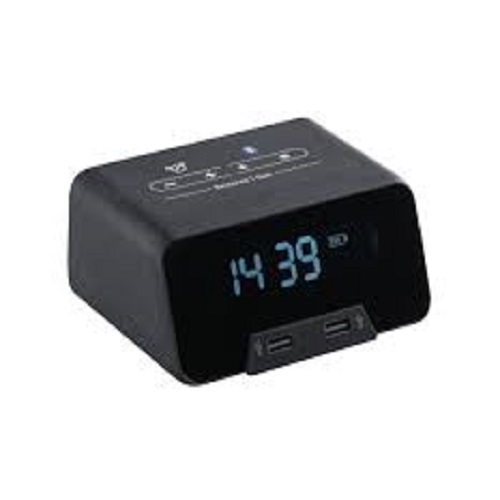 Thiết bị nghe nhạc tích hợp báo thức PowerClock Blu 2019 thương hiệu JVD - Hàng nhập khẩu