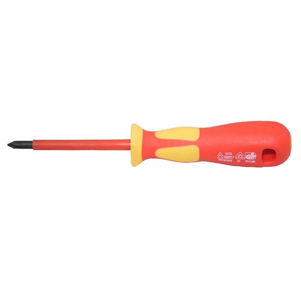 Professional Insulated Electrician Screw Driver Hand Tools NEW 1000V PH2