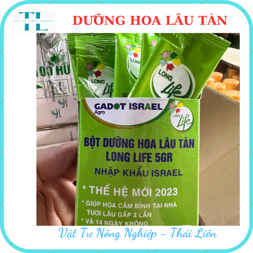 DƯỠNG HOA LÂU TÀN LONG LIFE, KHÔNG THỐI NƯỚC, BỘT DƯỠNG HOA KHÔNG HÉO
