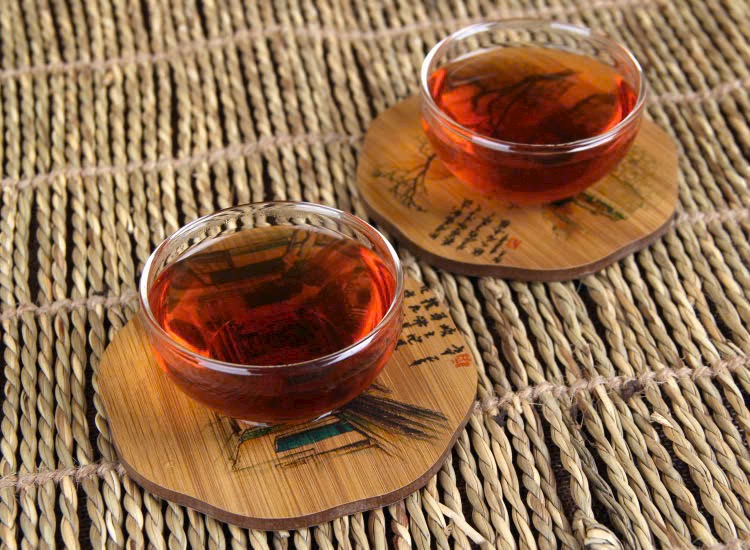 BÁNH TRÀ PHỔ NHĨ CHÍN "CUNG ĐÌNH" - 357G - HỖ TRỢ TIÊU HÓA - CẢI THIỆN GIẤC NGỦ - SHU PUERH