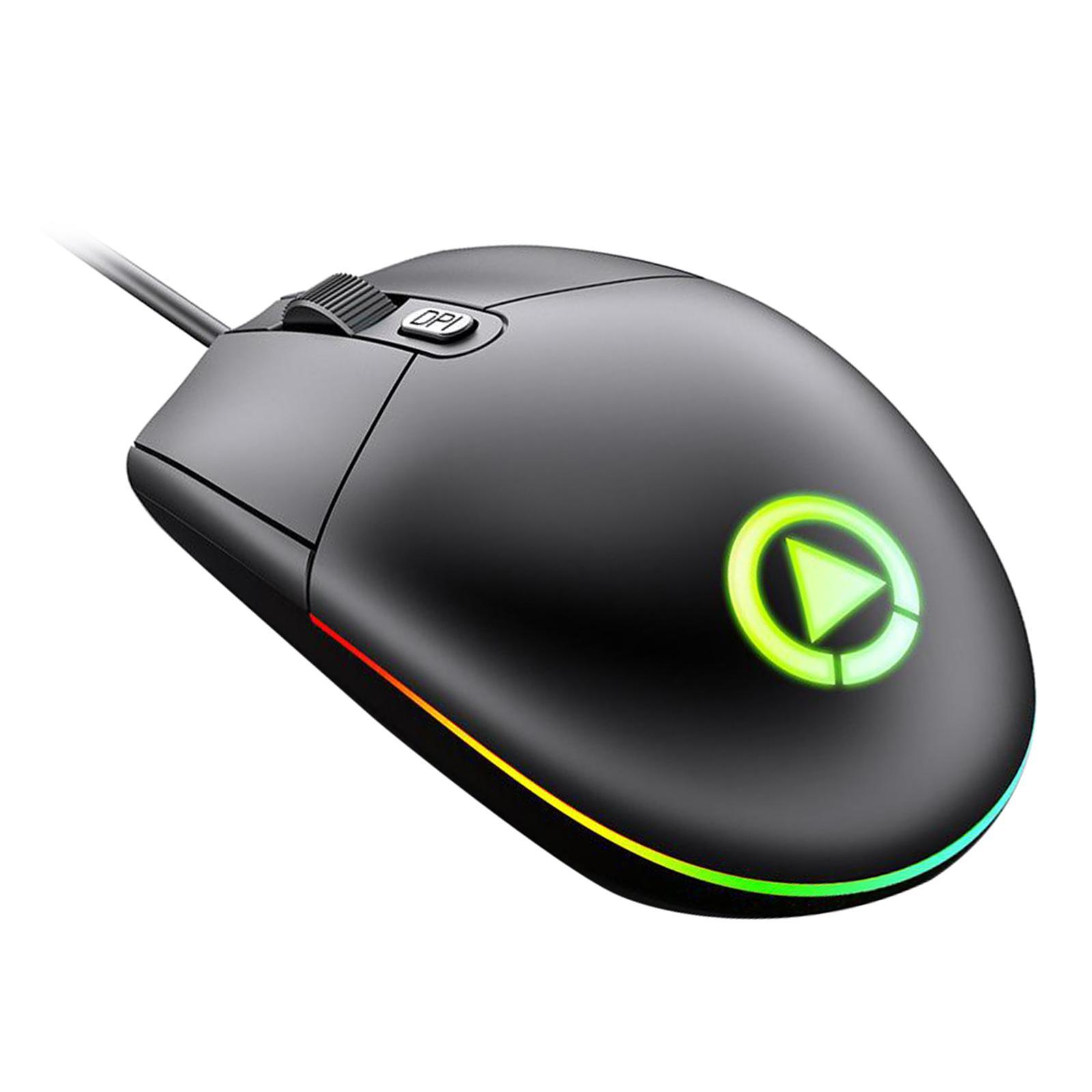 1600DPI LED Optical USB Gaming Mouse 4 Button Gamer Laptop PC Computer Mice