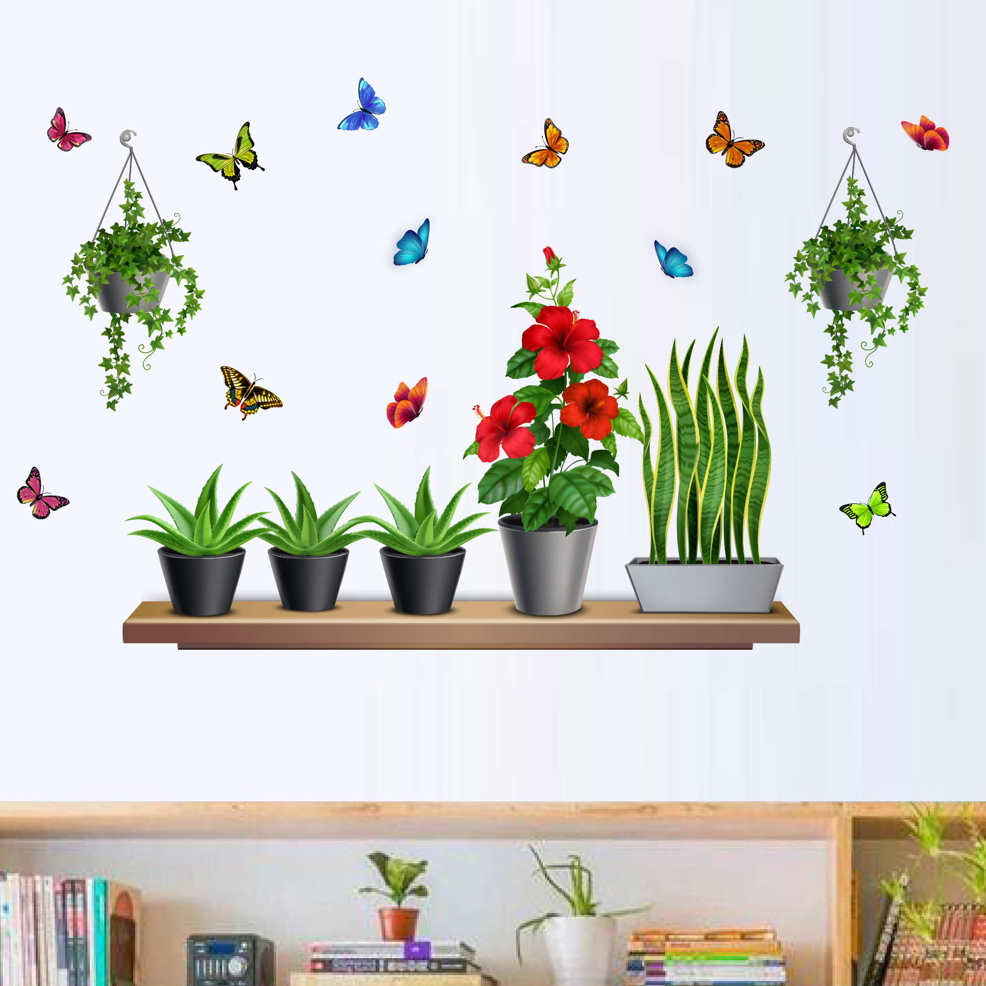 Decal trang trí quán số 46