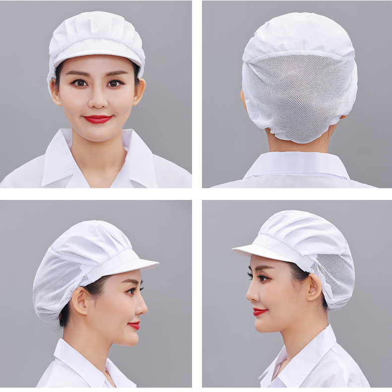 Nón lưới trùm tóc công nhân màu trắng