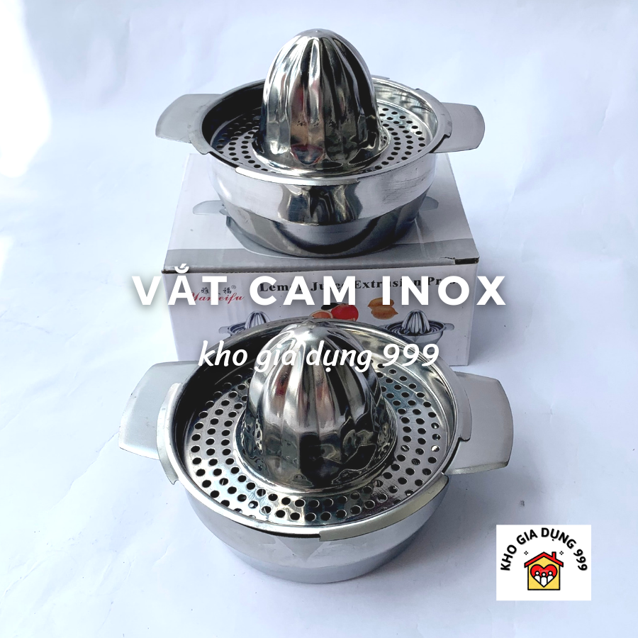 DỤNG CỤ VẮT CAM INOX - TIỆN LỢI, THÔNG MINH & NHỎ GỌN