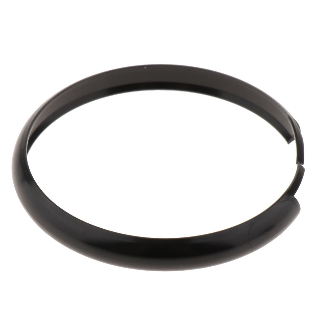 2xAluminum Key Ring Trim Chain For BMW Mini Cooper Clubman Countryman Black