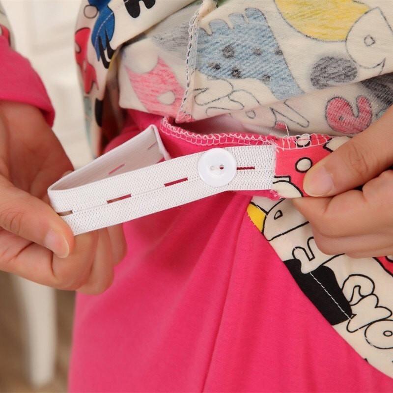 Bộ bầu  dài tay mặc nhà cho con bú