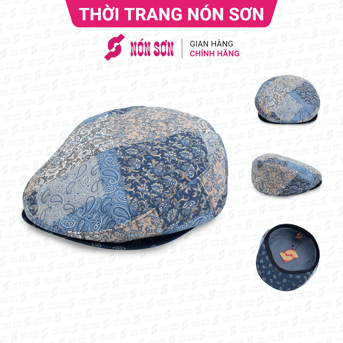 ƯU ĐÃI - Mũ jacket thời trang NÓN SƠN chính hãng MC023A-XH1HV-M