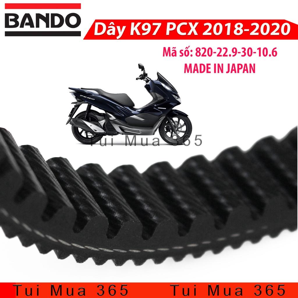 Dây curoa Bando 2 mặt răng FDC Honda PCX 150, PCX HYBRID 150 ( Made in Japan )