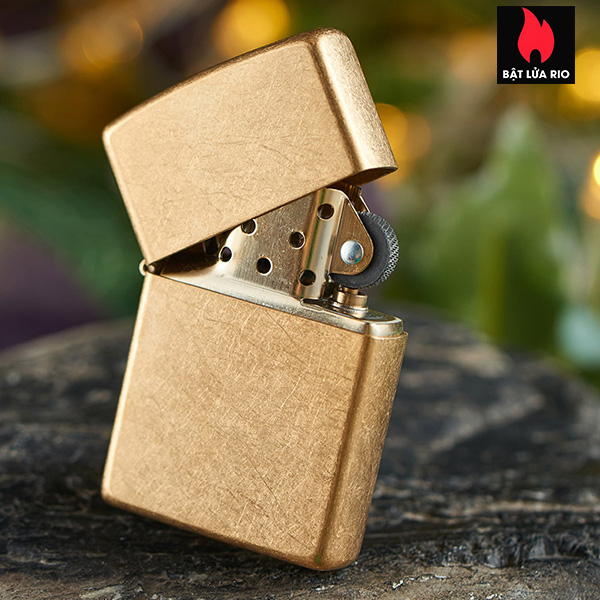 Bật Lửa Zippo 49477 - Zippo Tumbled Brass