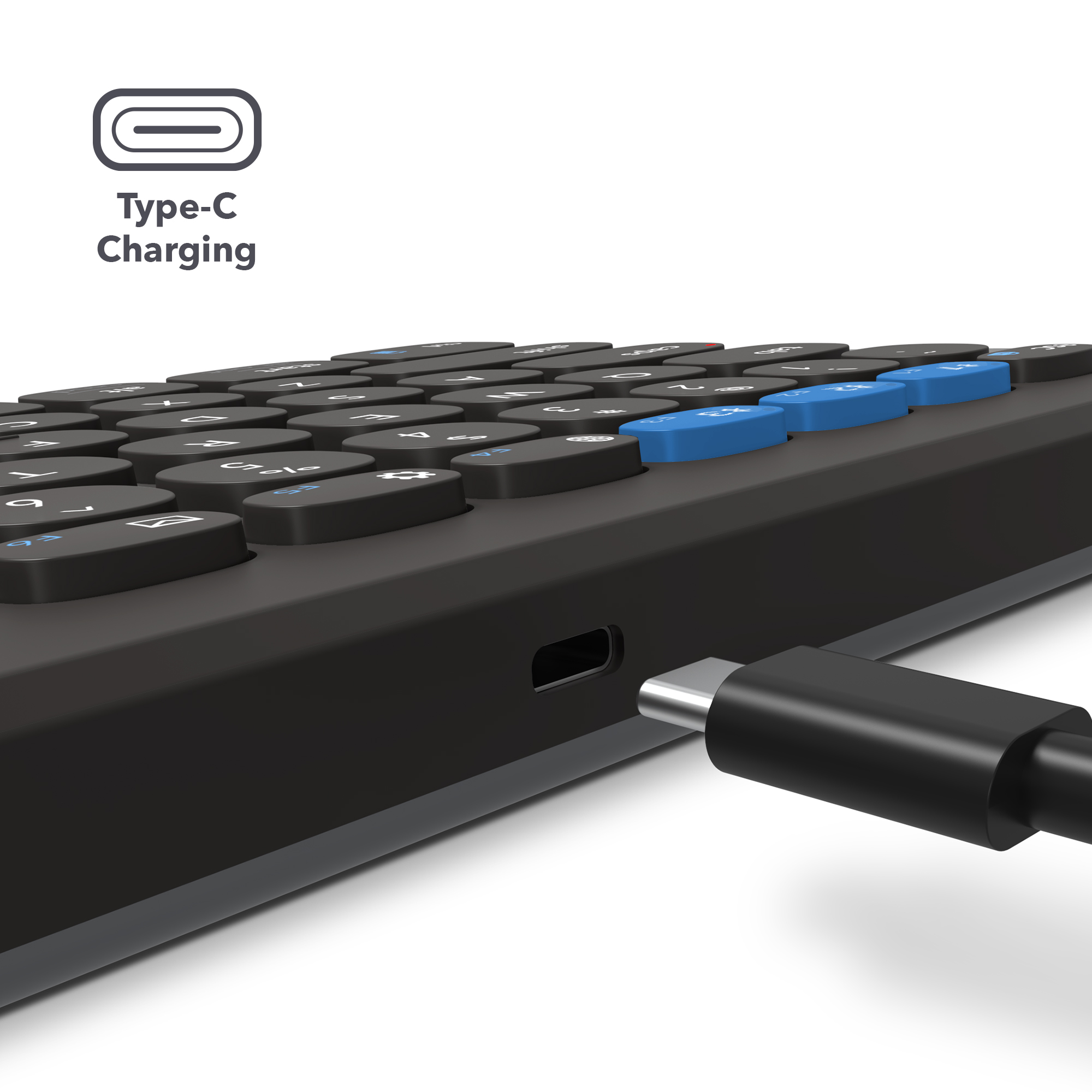 Bàn phím ZAGG Universal Keyboard 12 inch/ 15 INCH/17 INCH thiết kế mỏng nhẹ, tiện lợi - Hàng chính hãng