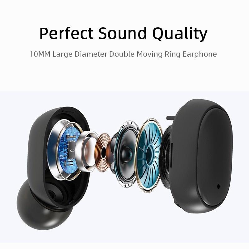 A6S Tws 5.0 Airdots Tai Nghe Không Dây Bluetooth Cho Xiaomi Redmi IOS Với Chống Ồn 'Vùng