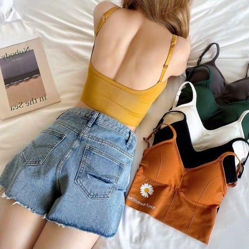 Áo bra thể thao nữ hoa cúc cực kute