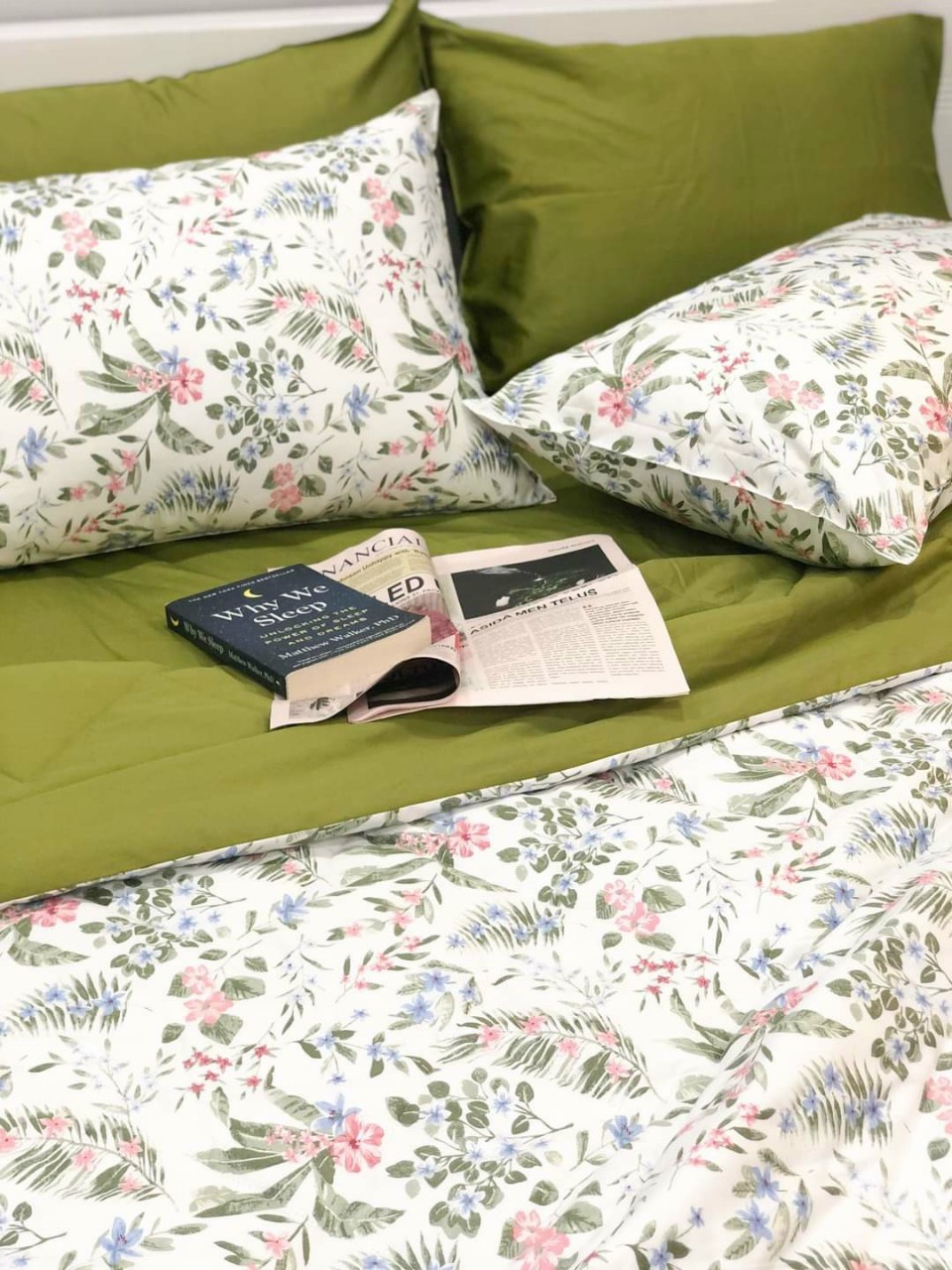 Bọc Mền Cotton Hàn Quốc Kích Thước 200x230CM