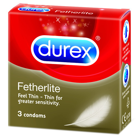 Bao cao su Durex Fetherlite Hộp 3 Bao