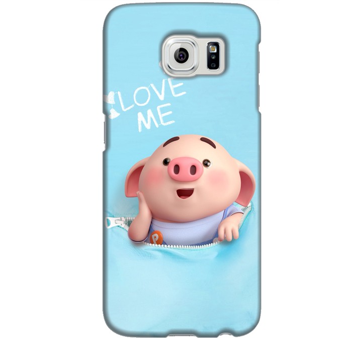 Ốp lưng dành cho điện thoại  SAMSUNG GALAXY S6 Heo Tình Yêu