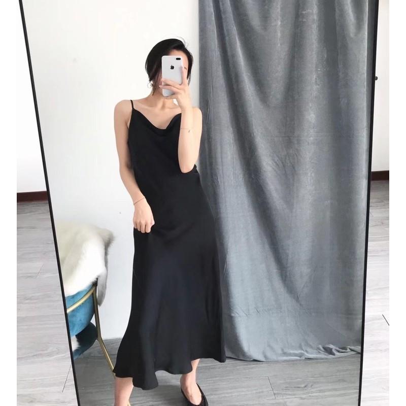 Váy dây lụa zill
