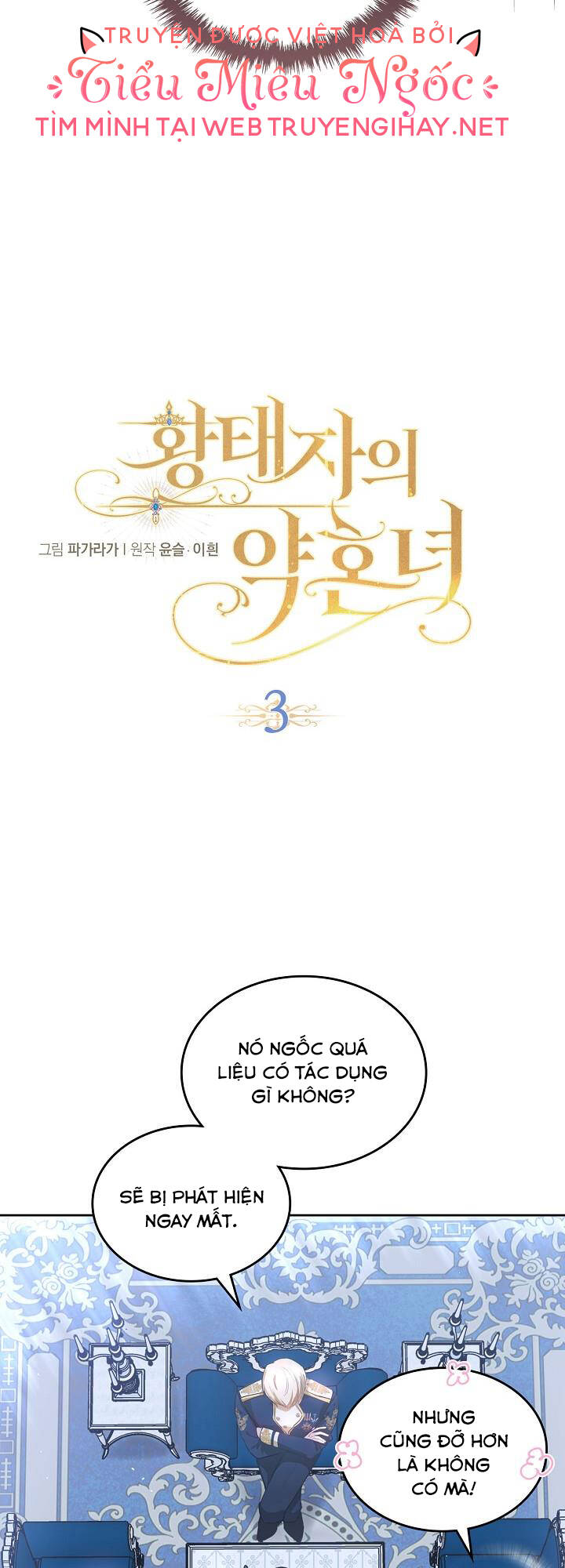 con gái bá tước bỗng thành vị hôn thê của thái tử điện hạ chapter 3 3