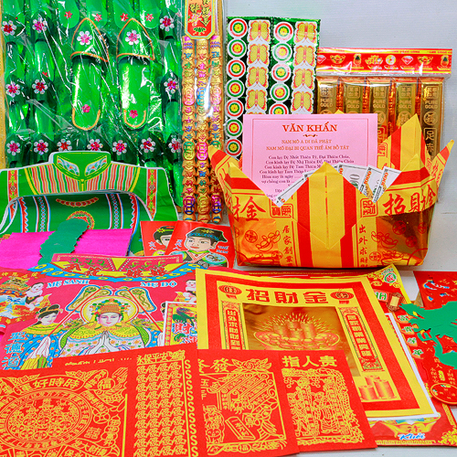 TRỌN BỘ GIẤY CÚNG ĐẦY THÁNG - THÔI NÔI CHO BÉ TRAI , BÉ GÁI