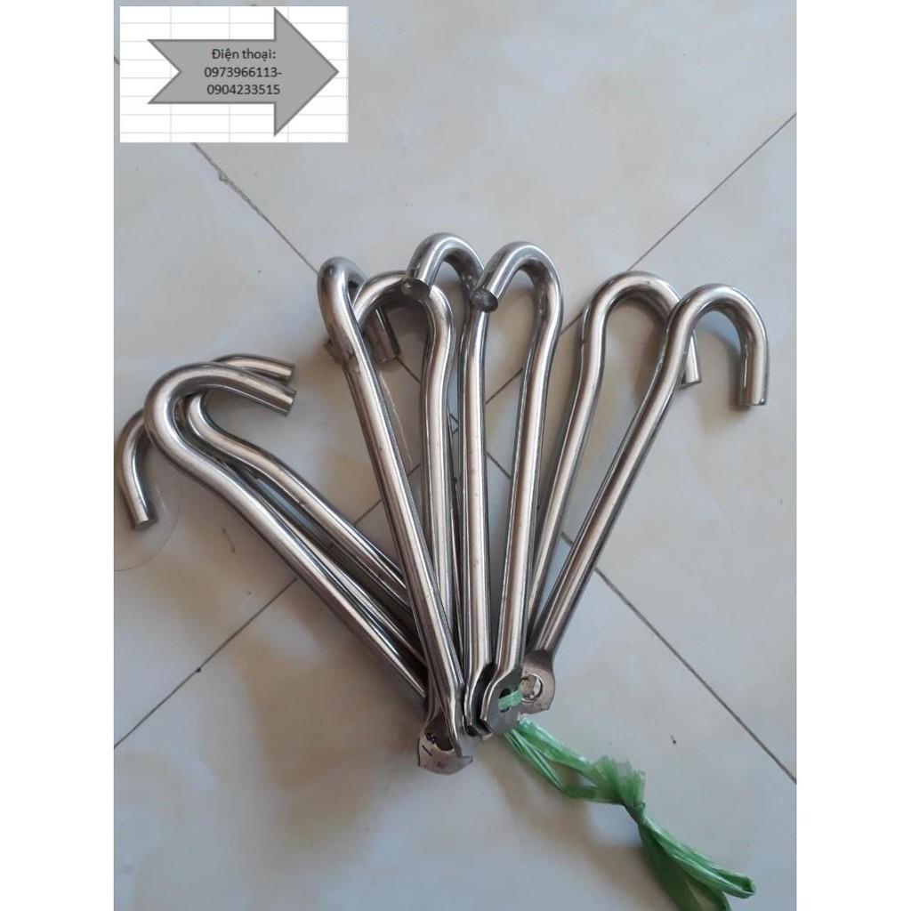 Móc treo quạt trần inox