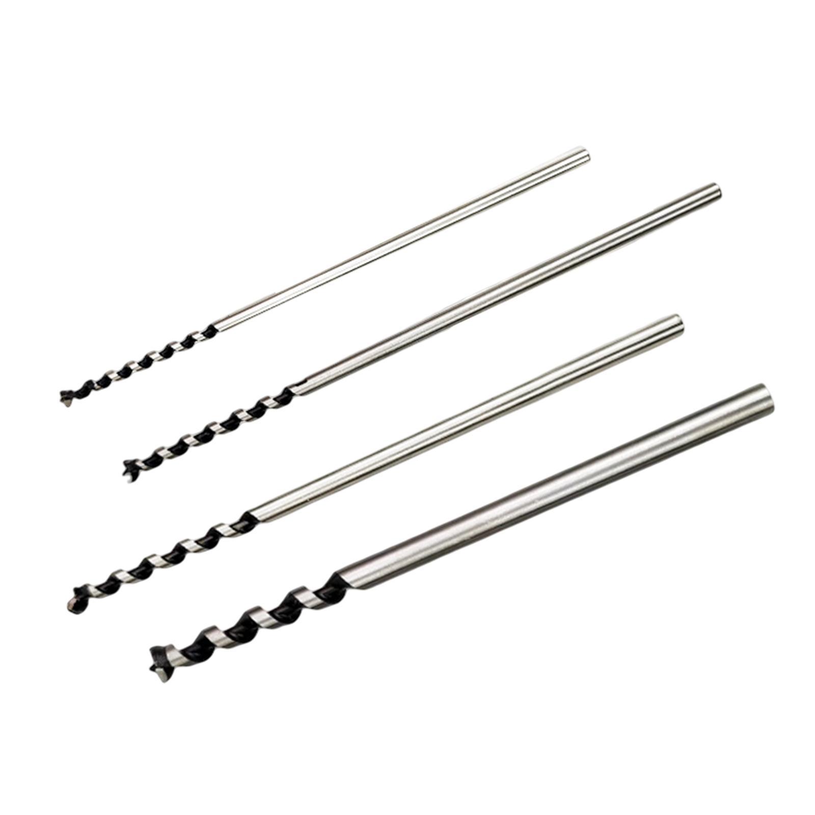 4Pcs Woodworking Mortising Durable Hole Drill Bit for DIY Woodworking