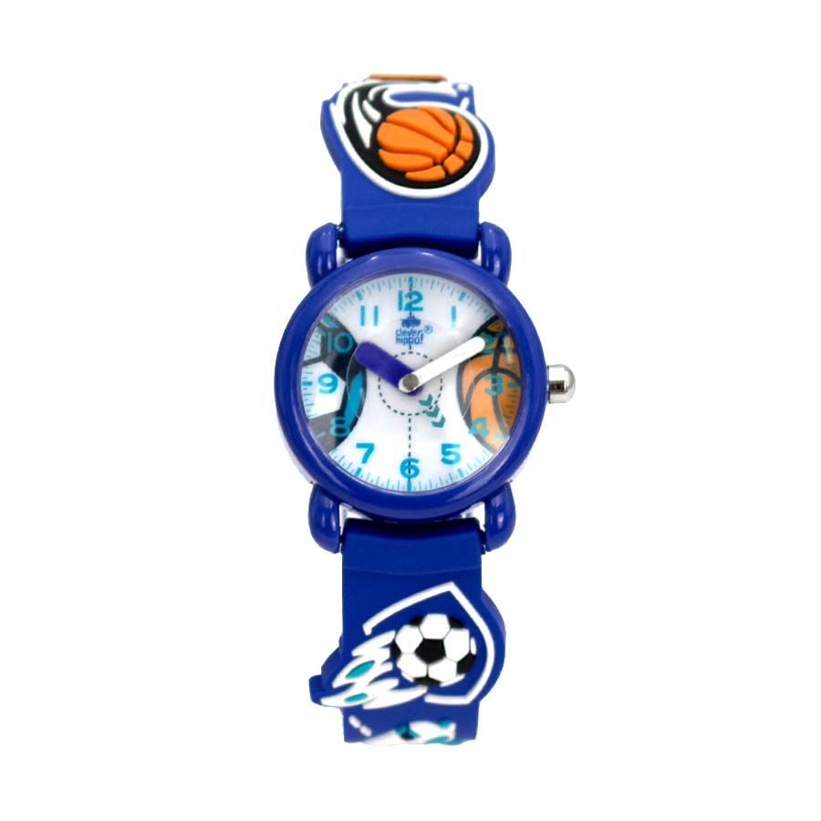 Đồng Hồ Trẻ Em Clever Watch - Active Sport Xanh Clever Hippo WB014/BLUE