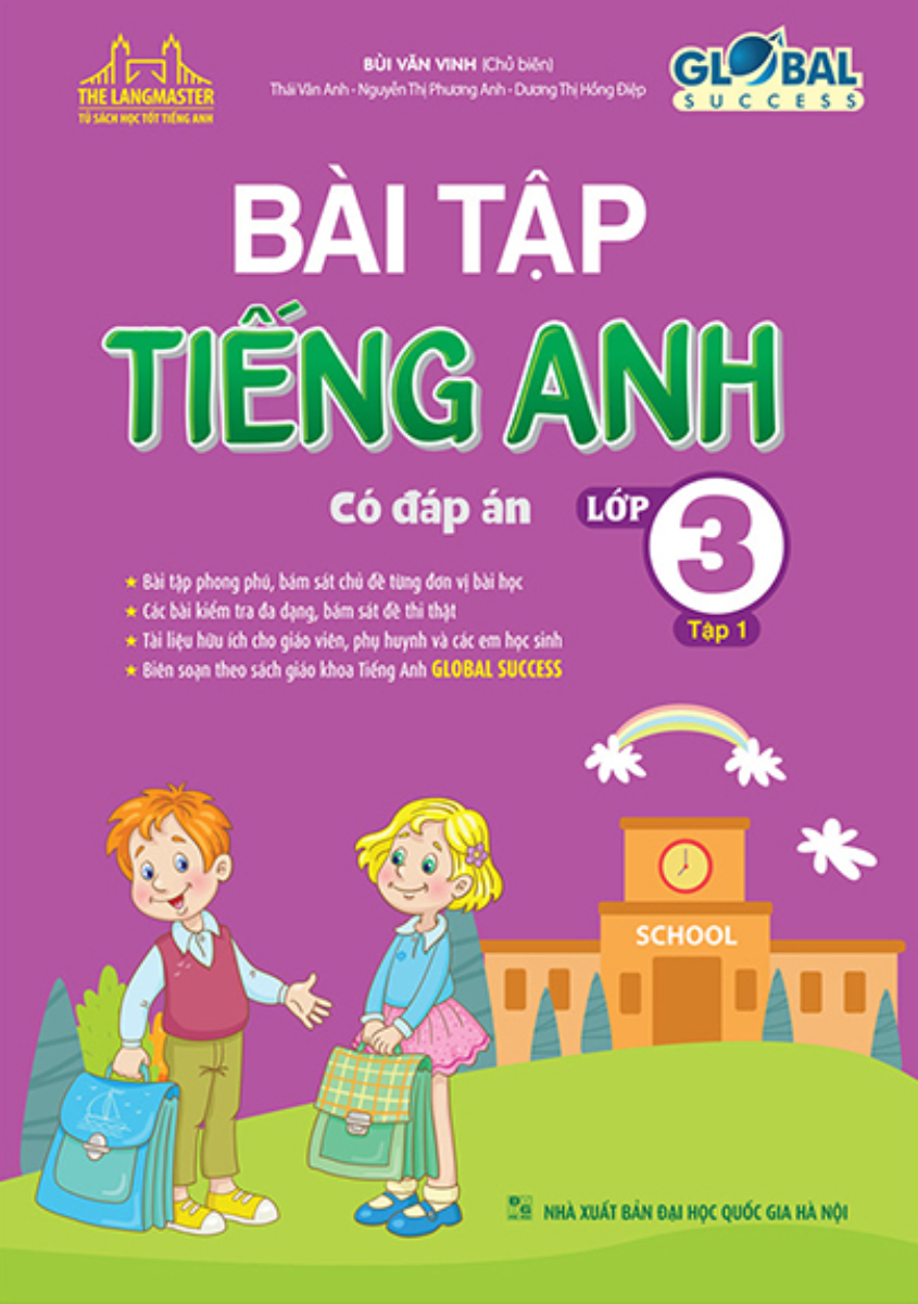 Global Success - Bài Tập Tiếng Anh Lớp 3 - Tập 1 (Có Đáp Án) _MT