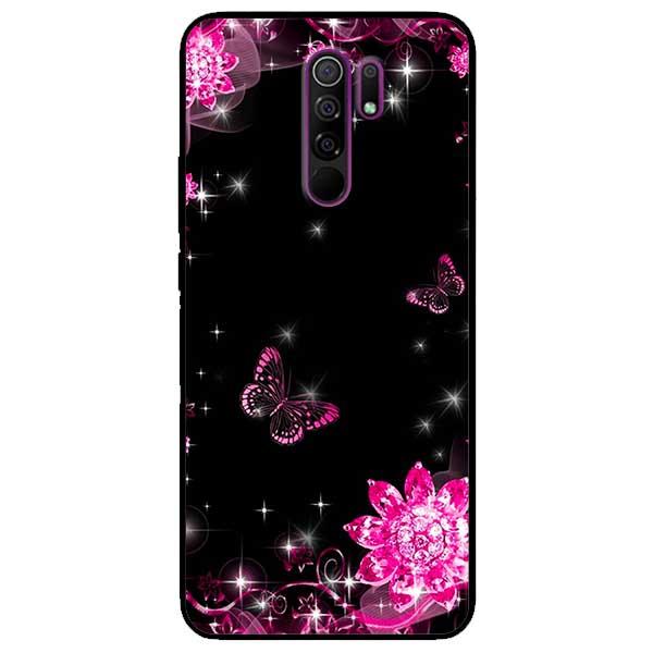 Ốp lưng dành cho Redmi 9 - Redmi 9A - Bướm Tím