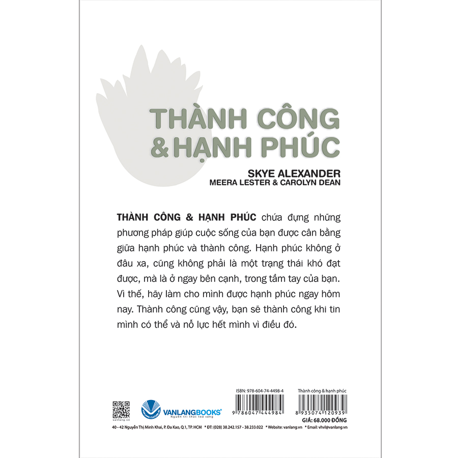 Thành Công & Hạnh Phúc - Self-Care Tự Chăm Sóc Cuộc Sống