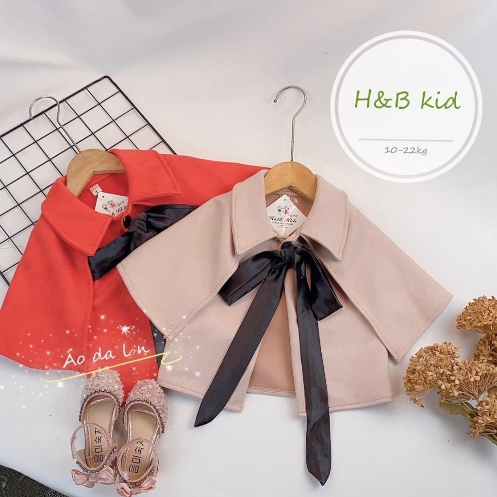 SALEÁo khoác da lộn cho bé gái 10-21kg