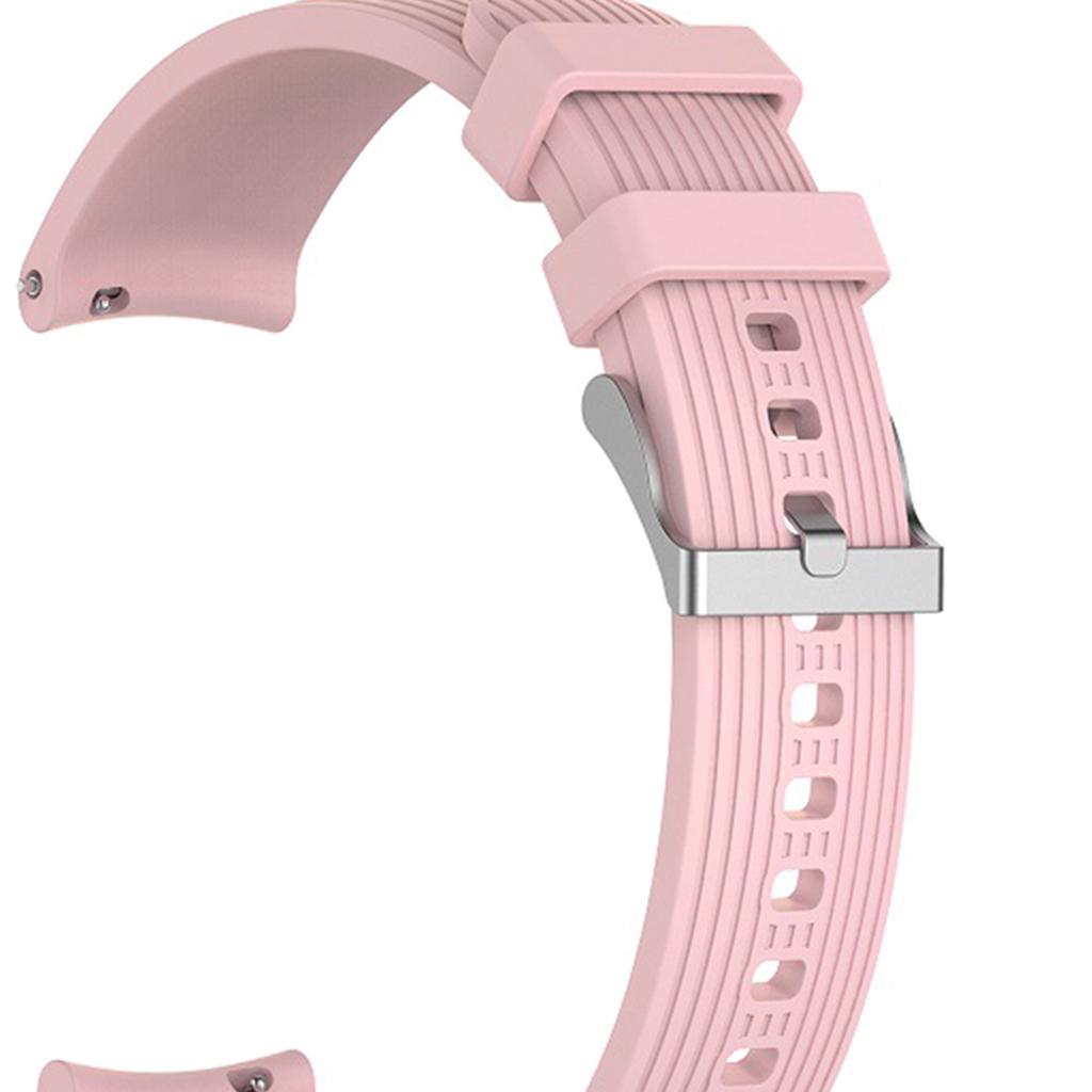 Silicone Watch Strap Watch Band Replace for Samsung R800/R810/R815 pink