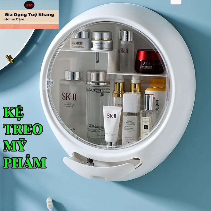 Kệ mỹ phẩm treo tường đa năng - Không khoan đục