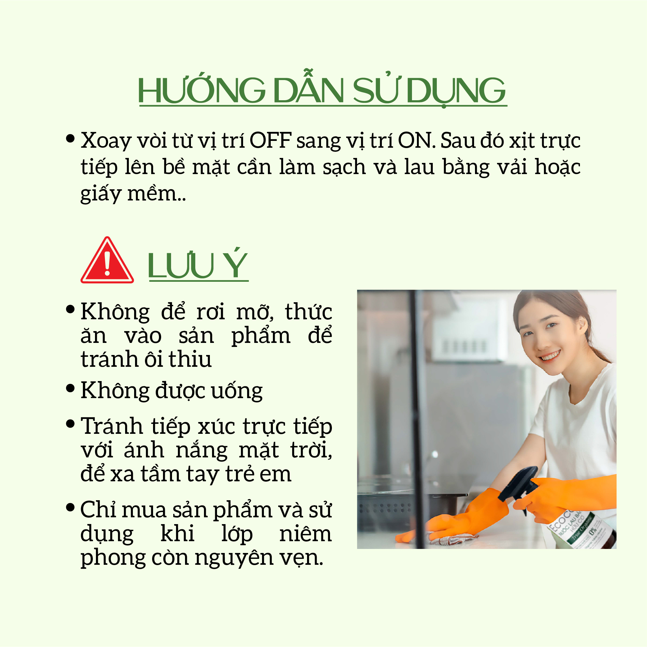 Nước xịt lau bàn ăn hữu cơ Bồ hòn tinh dầu Sả Chanh 500ml