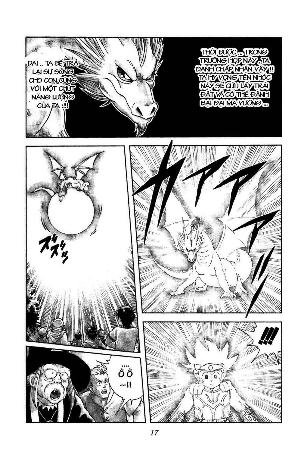 dragon quest - dấu ấn rồng thiêng chapter 217 13