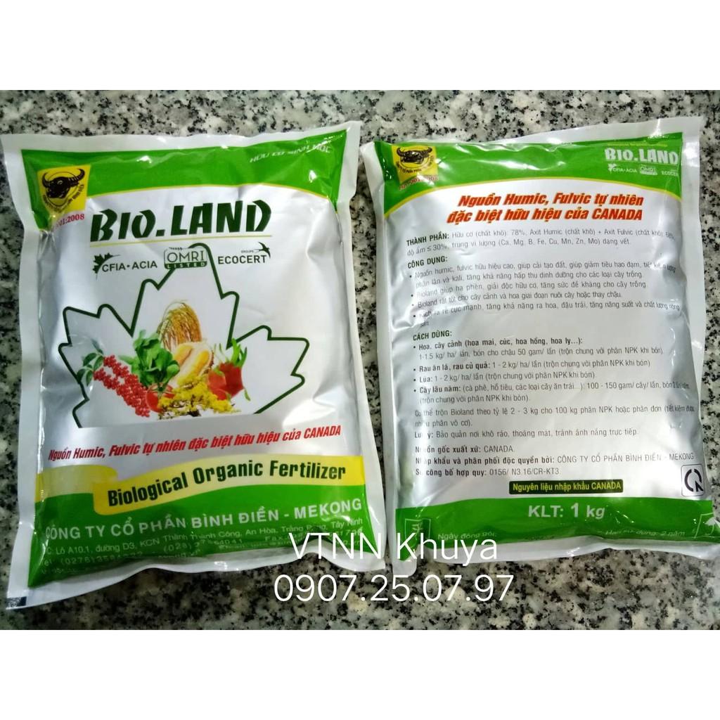 Phân bón hữu cơ nhập khẩu Canada Bio Land gói 1 kg