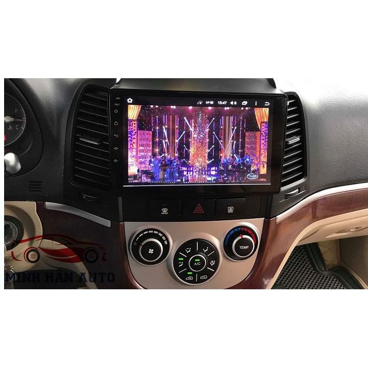 Màn hình Android cho xe HYUNDAI SANTAFE 2006-2011, độ phân giải HD, cảm ứng mượt mà- đầu android trên ô tô, cam lùi ô tô
