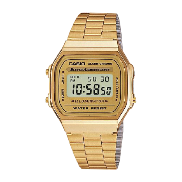 Đồng Hồ Casio Unisex A168WG-9WDF Chính Hãng - A168WG-9W