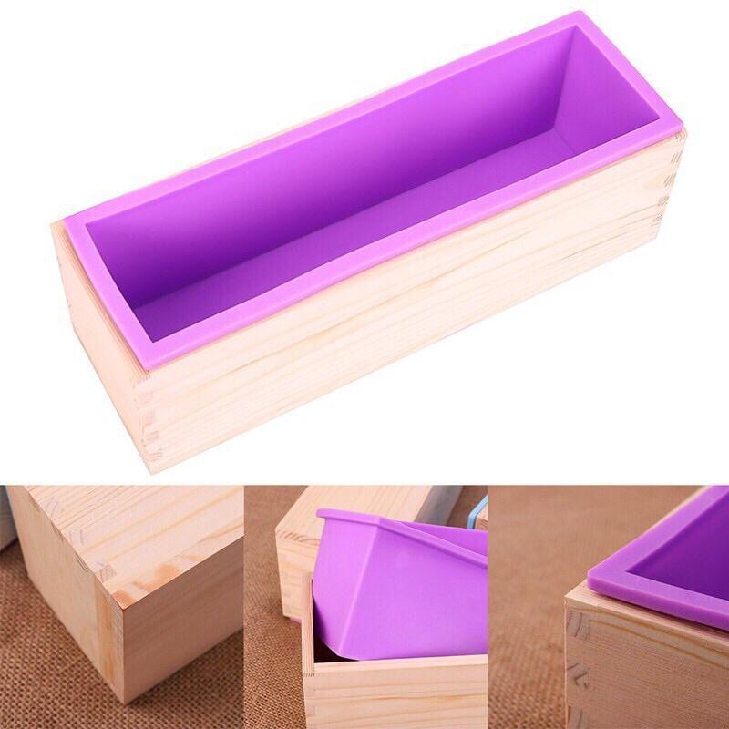 Khuôn làm xà phòng 1200g hình chữ nhật