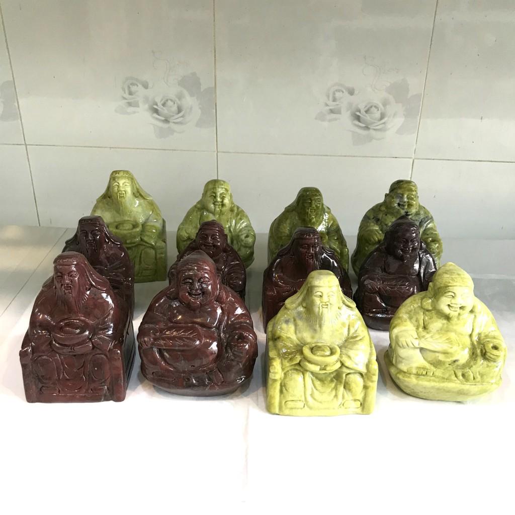 Thần tài thổ địa đá tự nhiên màu đỏ cho người mệnh Thổ và Hỏa