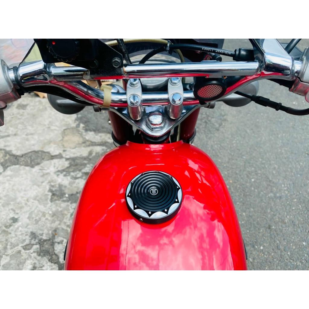 Nắp Bình Xăng Nhôm 6 CNC Dream, Wave, Sirius, Exciter, Winner, Vario