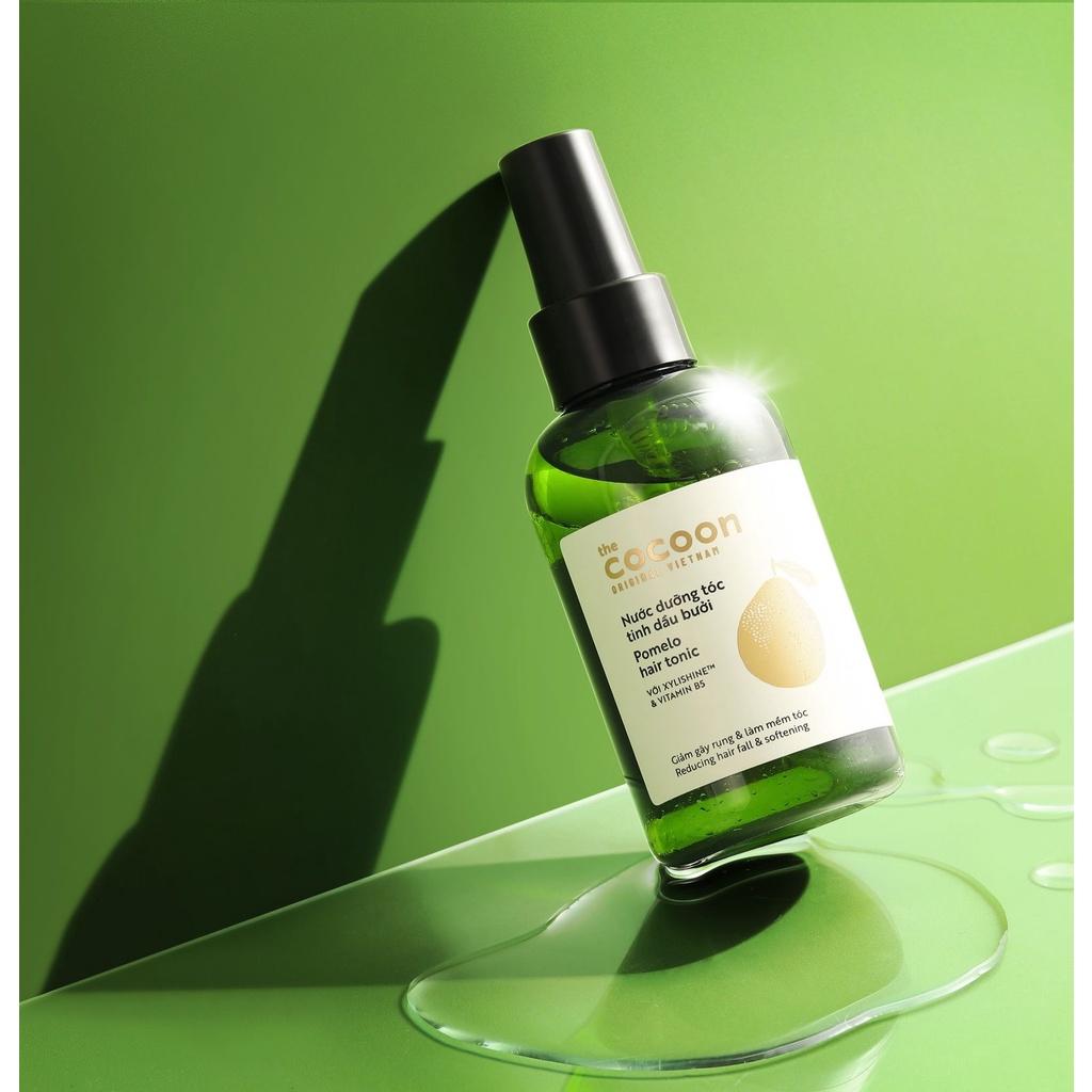 Nước dưỡng tóc tinh dầu bưởi Cocoon giúp giảm gãy rụng & làm mềm tóc 140ml
