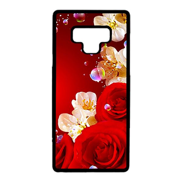 Ốp lưng cho Samsung Galaxy Note 9 HOA HỒNG 3 - Hàng chính hãng