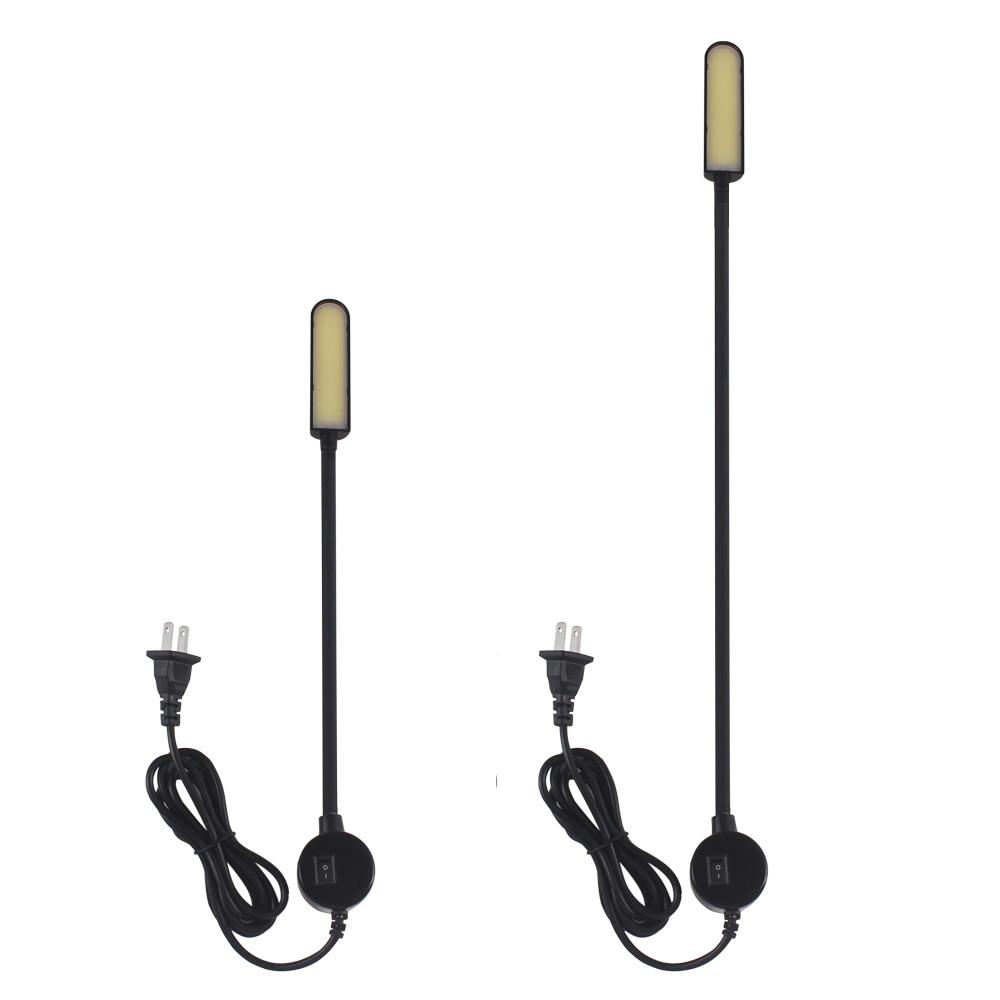 Đèn LED Công Nghiệp Đèn Phong Cách Châu Âu 6W COB Ánh Sáng Linh Hoạt Máy Làm Việc Ánh Sáng Với Đèn Nam Châm Với Ống Xoay