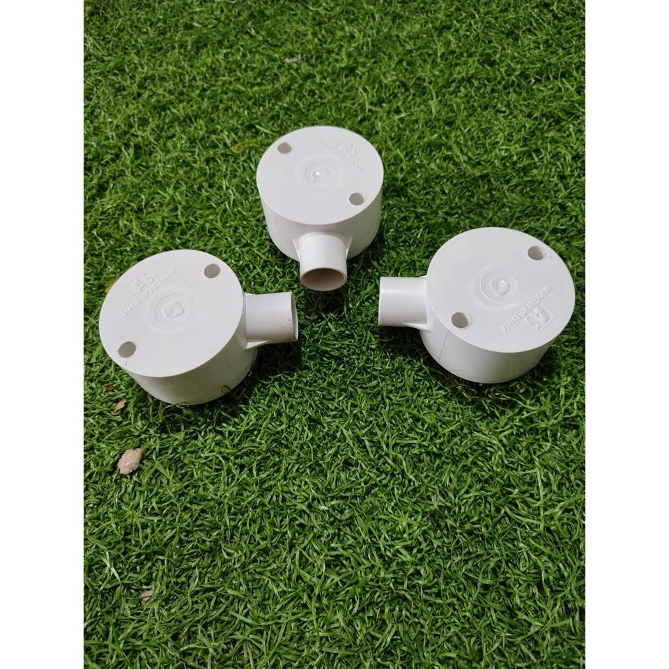 Hộp nối dây điện box tròn chia ngã phi 20.