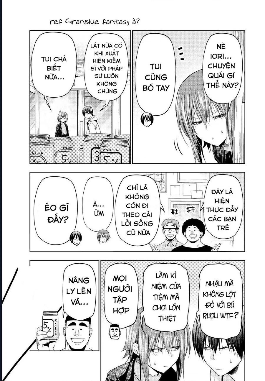 cô gái thích lặn - grand blue chapter 100 15