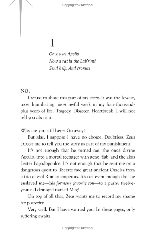 The Trials Of Apollo Book 3: The Burning Maze