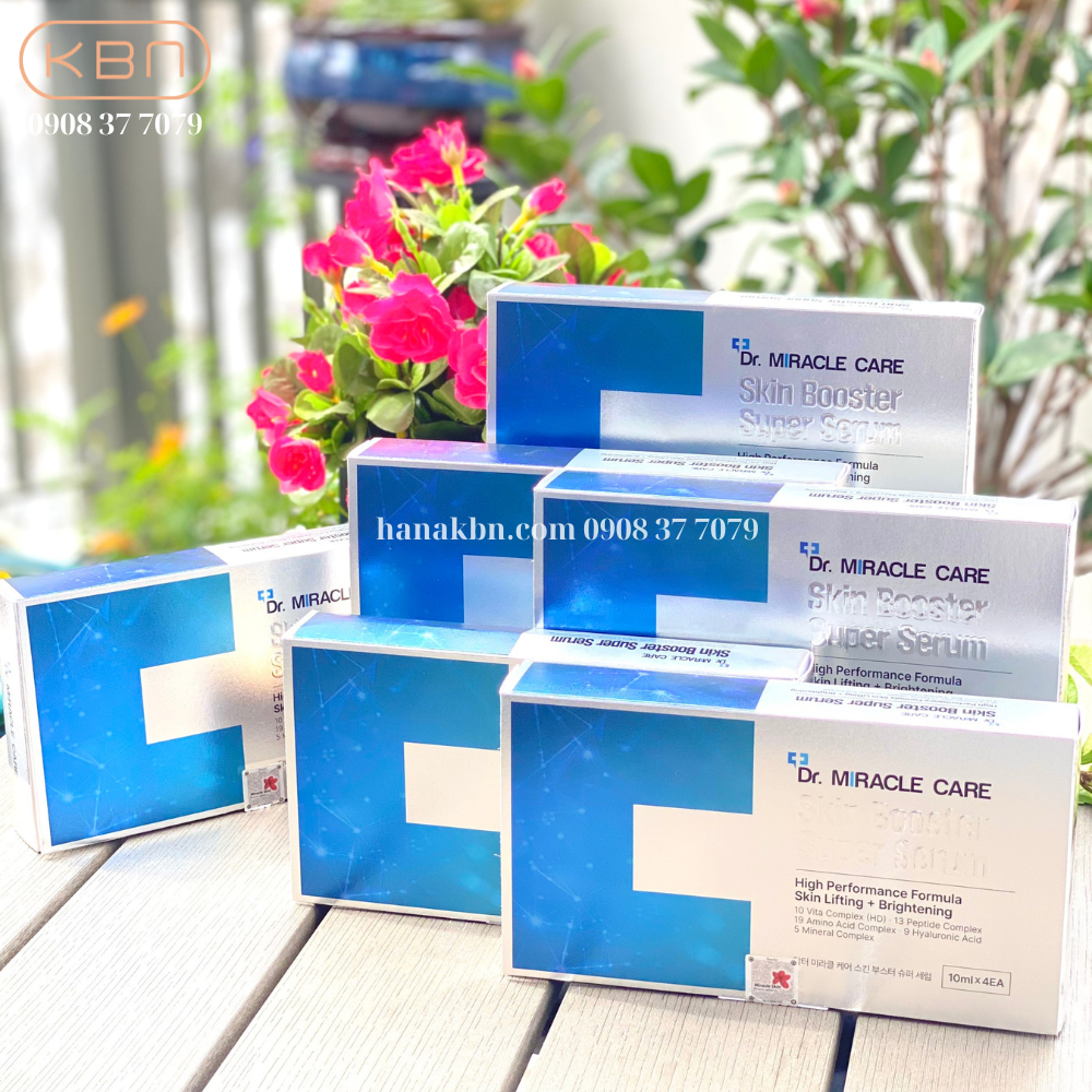 Combo 5 Bộ SKIN BOOSTER SUPER SERUM - Serum Dưỡng Da Cao Cấp Hàn Quốc + Tặng 1 Bộ