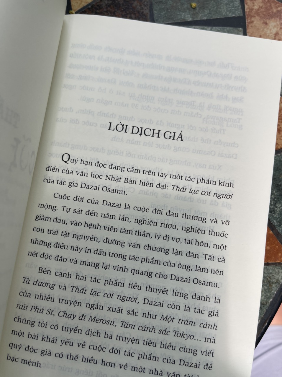 (Tái bản lần 10 năm 2022) THẤT LẠC CÕI NGƯỜI - Dazai Osamu - Hoàng Long dịch - Phương Nam Book