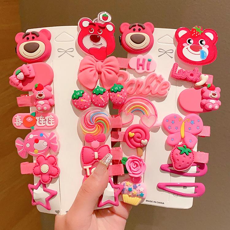 (Chọn Mẫu) SET 14 KẸP TÓC ĐÁNG YÊU CHO BÉ GÁI  FREESHIP GẤU LOTSO CHO BÉ - LOTSO