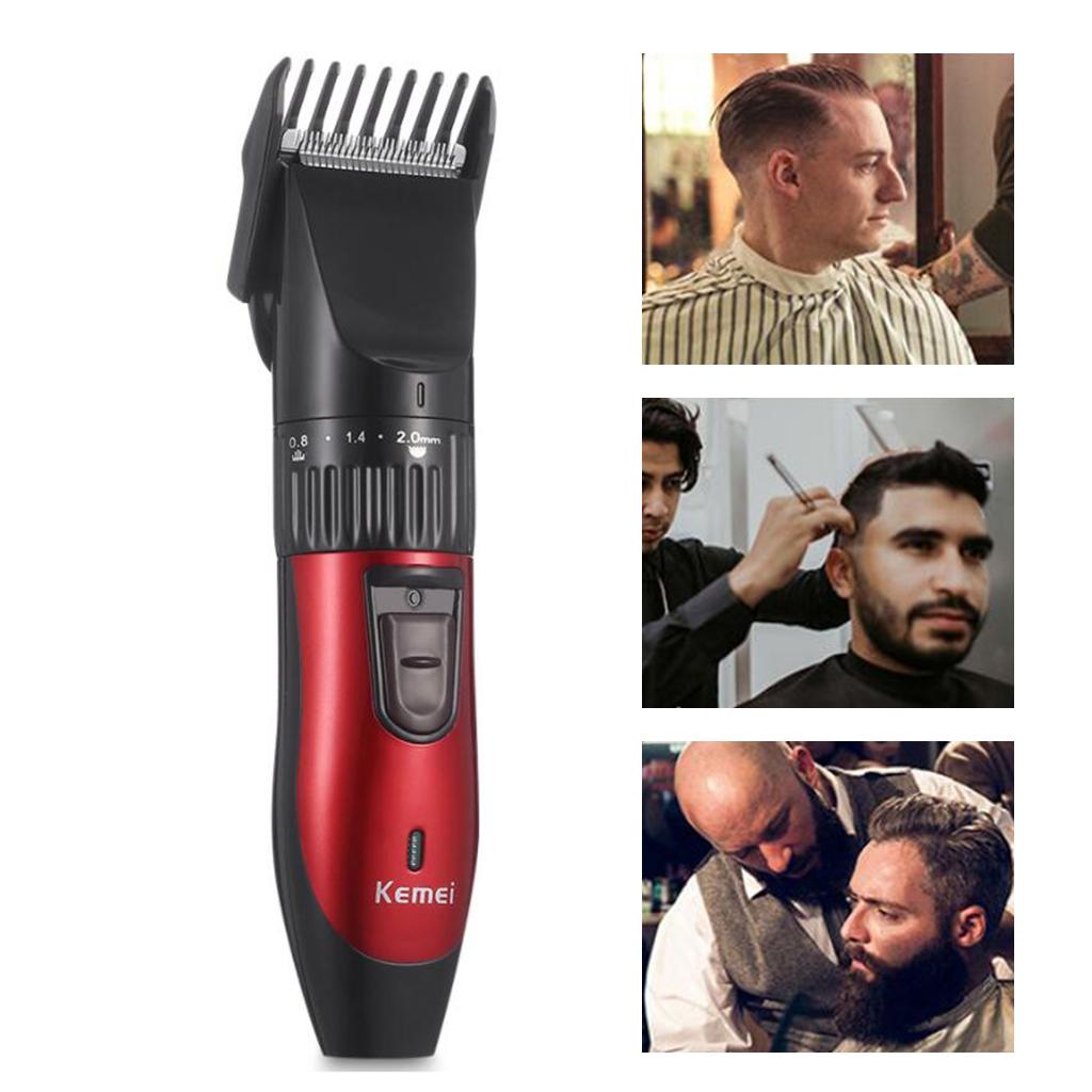 Rechargeable Cordless Electric Hair Trimmer Shaver for Men Adult Kid EU Plug