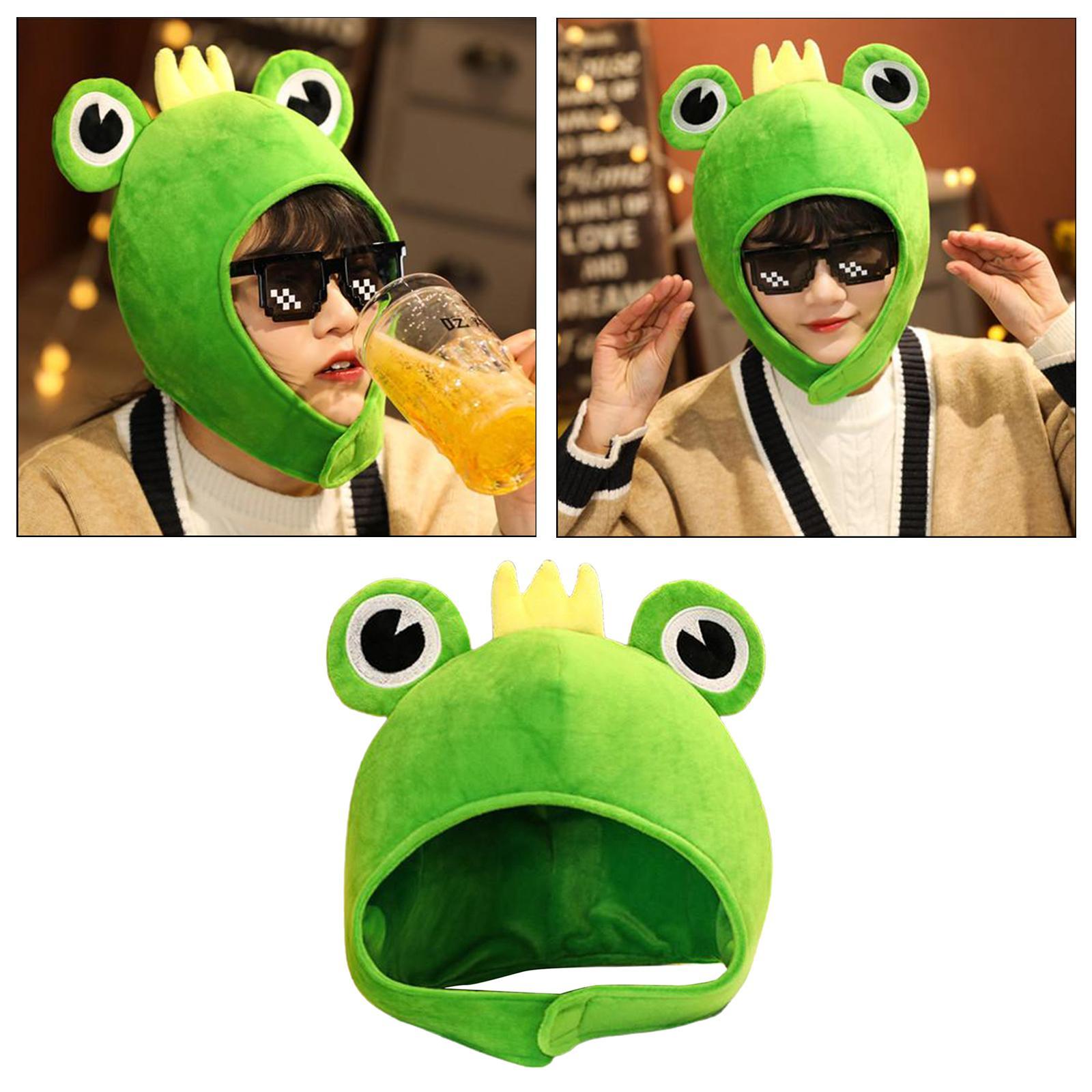 Women Men Plush Animal Hat   Headwear Funny Novelty Plush Hat Photo Props
